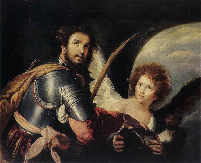 STROZZI, Bernardo Prophet Elijah and the Widow of Sarepta er Norge oil painting art